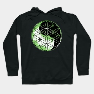 Yin Yang - Flower of Life Hoodie